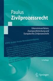 Cover von Zivilprozessrecht
