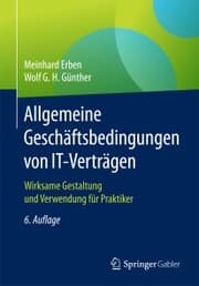 Cover von Allgemeine Geschäftsbedingungen von IT-Verträgen