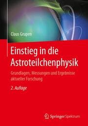 Cover von Einstieg in die Astroteilchenphysik