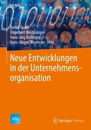 Cover von Neue Entwicklungen in der Unternehmensorganisation