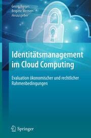 Cover von Identitätsmanagement im Cloud Computing