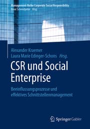 Cover von CSR und Social Enterprise