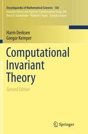 Cover von Computational Invariant Theory