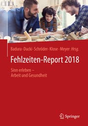 Cover von Fehlzeiten-Report 2018