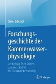 Cover von Forschungsgeschichte der Kammerwasserphysiologie