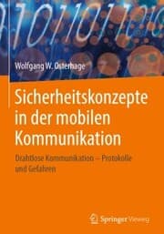 Cover von Sicherheitskonzepte in der mobilen Kommunikation