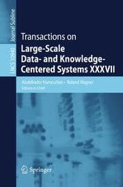 Cover von Transactions on Large-Scale Data- and Knowledge-Centered Systems XXXVII