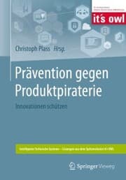 Cover von Prävention gegen Produktpiraterie
