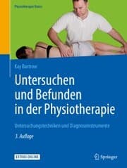 Cover von Untersuchen und Befunden in der Physiotherapie