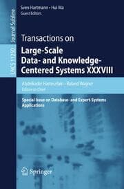 Cover von Transactions on Large-Scale Data- and Knowledge-Centered Systems XXXVIII