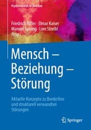 Cover von Mensch - Beziehung - Störung