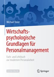 Cover von Wirtschaftspsychologische Grundlagen für Personalmanagement