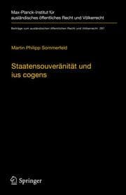 Cover von Staatensouveränität und ius cogens