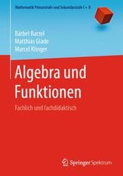 Cover von Algebra und Funktionen