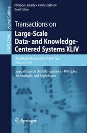 Cover von Transactions on Large-Scale Data- and Knowledge-Centered Systems XLIV