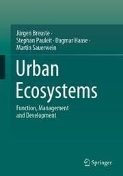 Cover von Urban Ecosystems