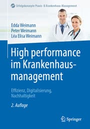 Cover von High performance im Krankenhausmanagement