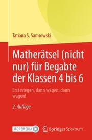 Cover von Matherätsel (nicht nur) für Begabte der Klassen 4 bis 6