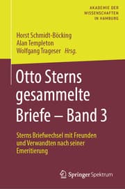 Cover von Otto Sterns gesammelte Briefe 3