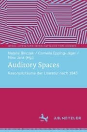 Cover von Auditory Spaces
