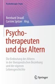 Cover von Psychotherapeuten und das Altern