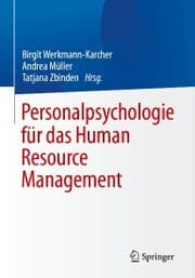 Cover von Personalpsychologie für das Human Resource Management