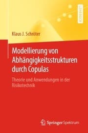 Cover von Modellierung von Abhängigkeitsstrukturen durch Copulas