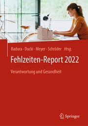 Cover von Fehlzeiten-Report 2022
