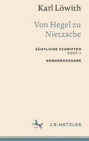 Cover von Karl Löwith: Von Hegel zu Nietzsche