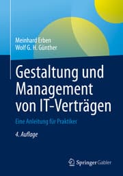 Cover von Gestaltung und Management von IT-Verträgen