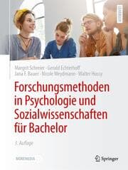 Cover von Forschungsmethoden in Psychologie und Sozialwissenschaften für Bachelor