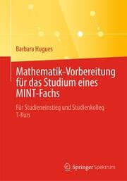 Cover von Mathematik-Vorbereitung für das Studium eines MINT-Fachs
