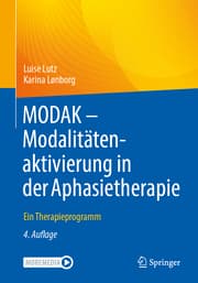 Cover von MODAK - Modalitätenaktivierung in der Aphasietherapie