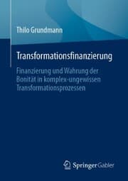 Cover von Transformationsfinanzierung