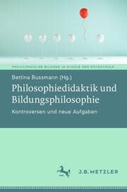 Cover von Philosophiedidaktik und Bildungsphilosophie
