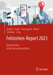 Cover von Fehlzeiten-Report 2023