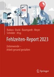 Cover von Fehlzeiten-Report 2023