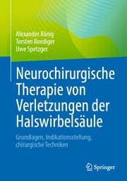 Cover von Neurochirurgische Therapie von Verletzungen der Halswirbelsäule
