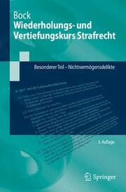 Cover von Wiederholungs- und Vertiefungskurs Strafrecht