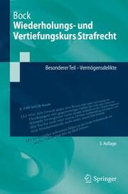 Cover von Wiederholungs- und Vertiefungskurs Strafrecht