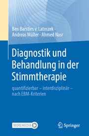 Cover von Diagnostik und Behandlung in der Stimmtherapie