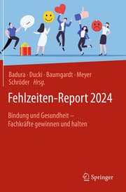 Cover von Fehlzeiten-Report 2024
