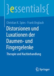 Cover von Distorsionen und Luxationen der Daumen- und Fingergelenke