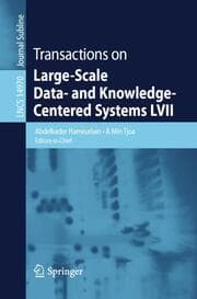 Cover von Transactions on Large-Scale Data- and Knowledge-Centered Systems LVII