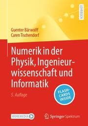 Cover von Numerik in der Physik, Ingenieurwissenschaft und Informatik