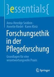 Cover von Forschungsethik in der Pflegeforschung