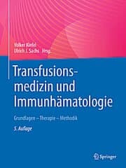 Cover von Transfusionsmedizin und Immunhämatologie