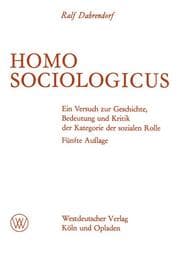 Cover von Homo Sociologicus