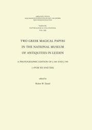 Cover von Two Greek Magical Papyri in the National Museum of Antiquities in Leiden