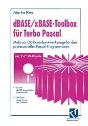 Cover von dBASE / xBASE-Toolbox für Turbo Pascal